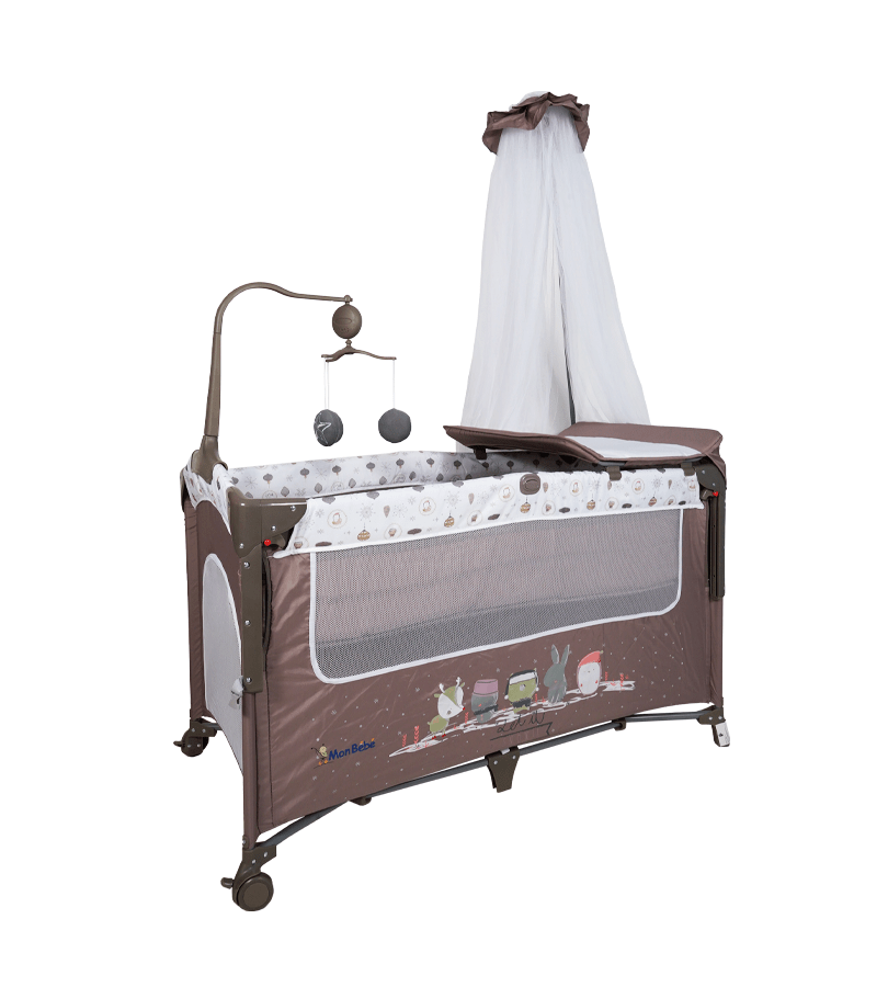 Lit parc cododo cocooning Maron