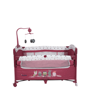 Lit parc cododo cocooning Rouge