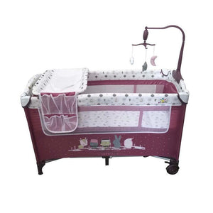 Lit parc cododo cocooning Rouge