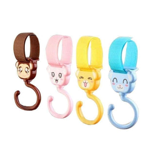 Lot de 2 Crochets Pour Poussettes