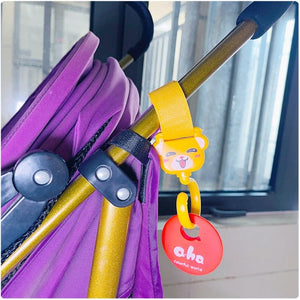 Lot de 2 Crochets Pour Poussettes