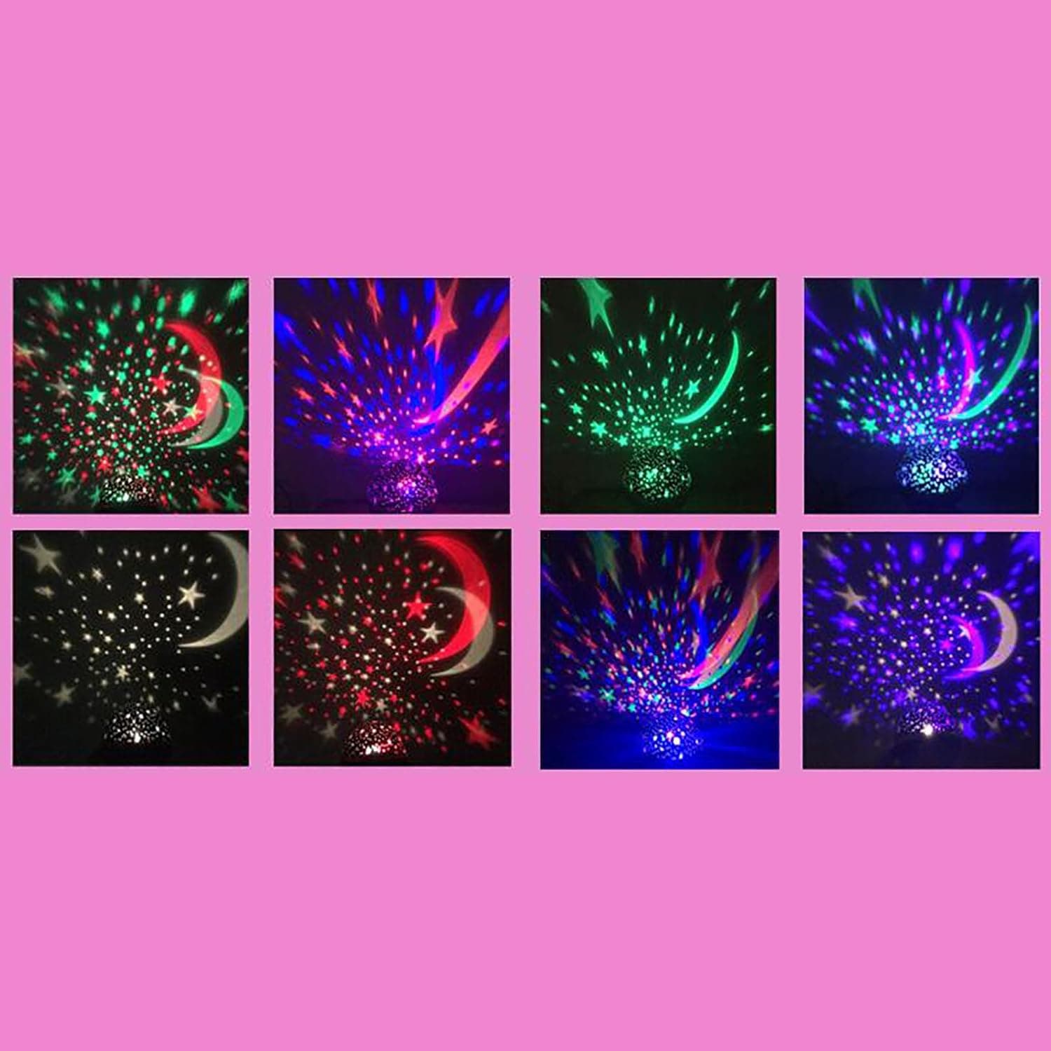 Lumières de la nuit rotation romantique Pour Bébé