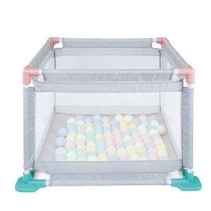 Parc Bébé Pliable Octogonal – Sécurité & Amusement avec 15 balles offertes