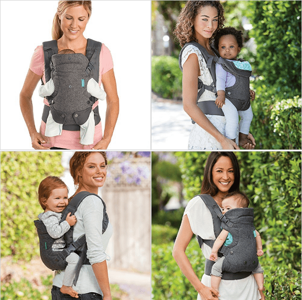 Porte bébé Ergonomique INFANTINO 4 en 1