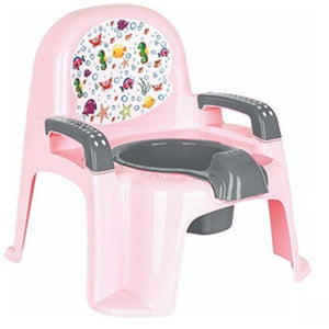 Pot de Toilette Bébé – Stable avec Poignée Antidérapante & Dossier Confort