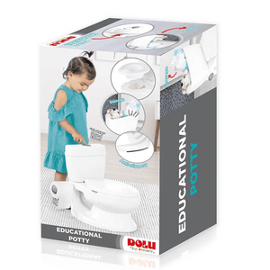 Pot Éducatif Dolu – Avec Effets Sonores & Porte-Papier Intégré 🚽