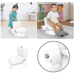 Pot Éducatif Dolu – Avec Effets Sonores & Porte-Papier Intégré 🚽