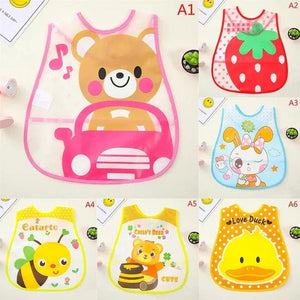 Alimentation Bavoirs D'Alimentation, Avec poches, Imperméable, Couleur aléatoire ref002 Produit_bebe_maroc