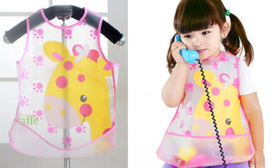 Alimentation Bavoirs D'Alimentation, Avec poches, Imperméable, Couleur aléatoire ref002 Produit_bebe_maroc