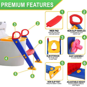 soins Bain & Toilette Bébé Siège Entraîneur de toilette échelle avec marches Produit_bebe_maroc