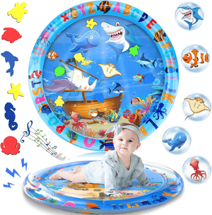 Tapis de jeu aquatique Sous une forme circulaire pour bébé 64cm Produit_bebe_maroc