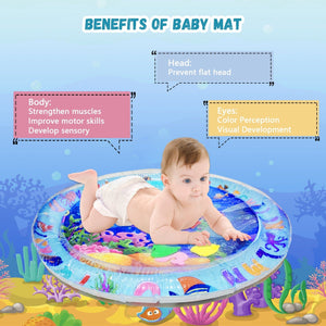 Tapis de jeu aquatique Sous une forme circulaire pour bébé 64cm Produit_bebe_maroc
