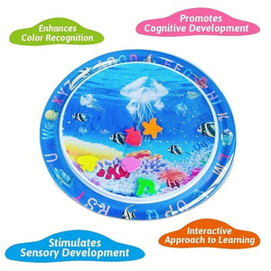 Tapis de jeu aquatique Sous une forme circulaire pour bébé 64cm Produit_bebe_maroc