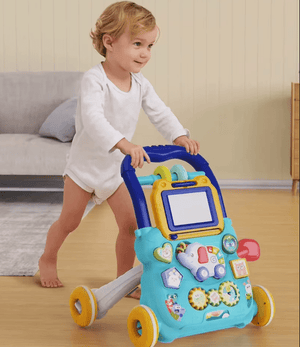 Trotteur Trotteur Multifonctionnel Avec Conception Anti-renversement, Aide À L'apprentissage Du Nouveau-né À La Marche Produit_bebe_maroc