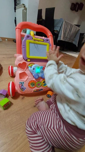 Trotteur Trotteur Multifonctionnel Avec Conception Anti-renversement, Aide À L'apprentissage Du Nouveau-né À La Marche Produit_bebe_maroc