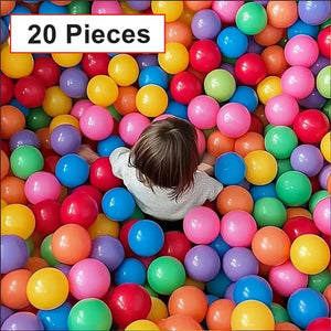 Sac de 20 Balles Mulicolores Ref002