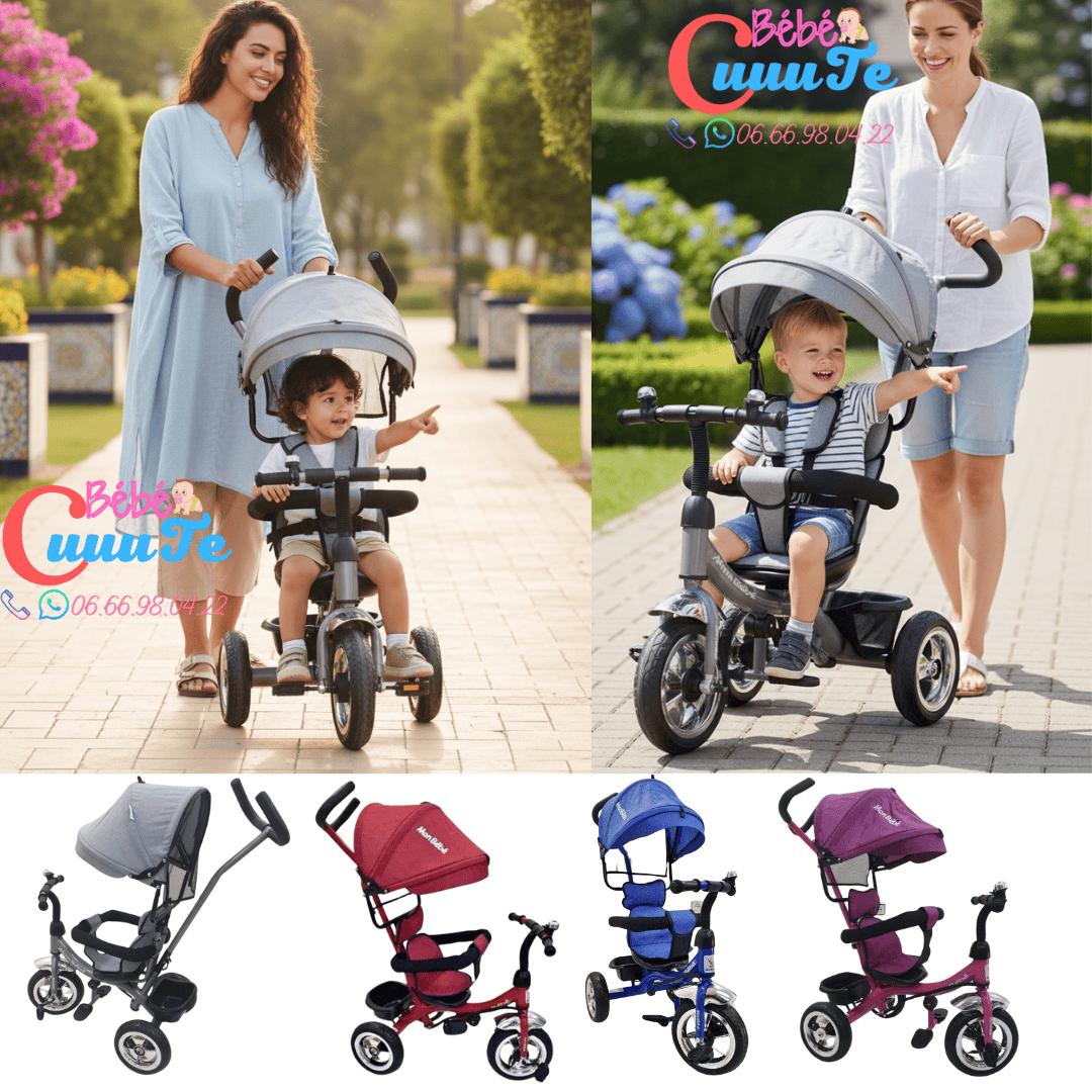 Tricycle Enfant Mon Bébé 1-4 ans