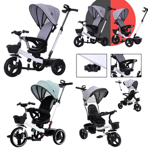 Tricycle Poussette Évolutif Siège rotatif à 360° – Mon Bébé