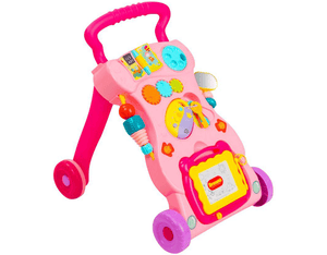 Trotteur bébé music Walker Rose