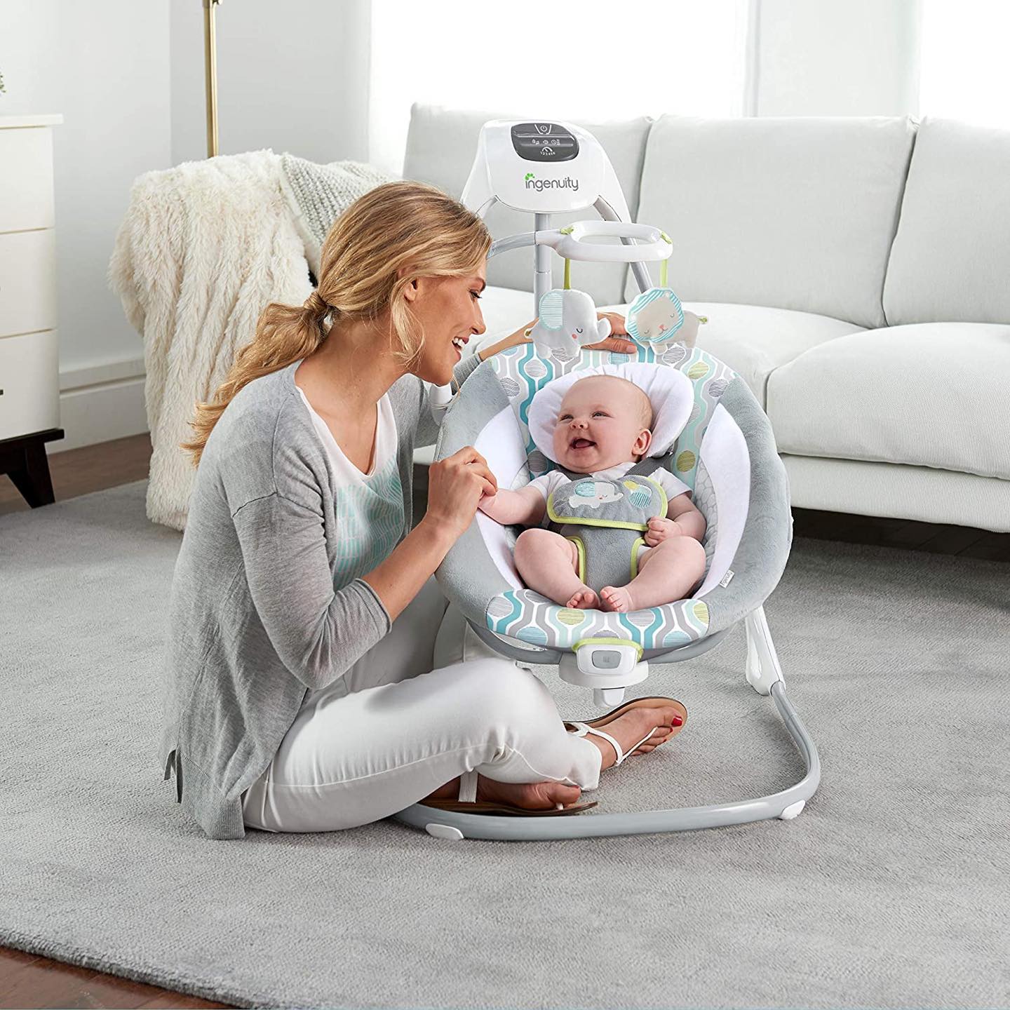 INGENUITY Balancelle automatique - Bébé CuuuTe