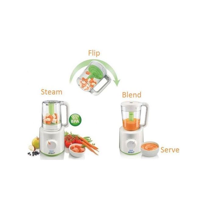 Avent Cuiseur Vapeur et Mixeur (Robot) SCF870/2 - Bébé CuuuTe