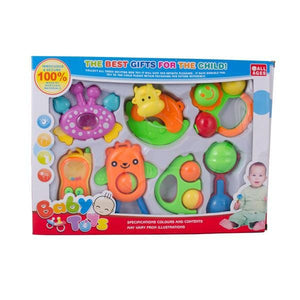 7 Pcs Jouets Hochets Bébé