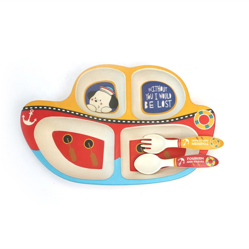 Ensemble d'assiettes pour enfants 3 pièces