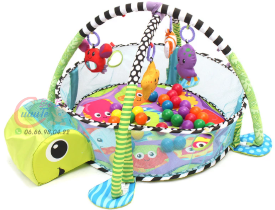 Tapis d'éveil & piscine à balle Sea land, multi activités Kinderkraft