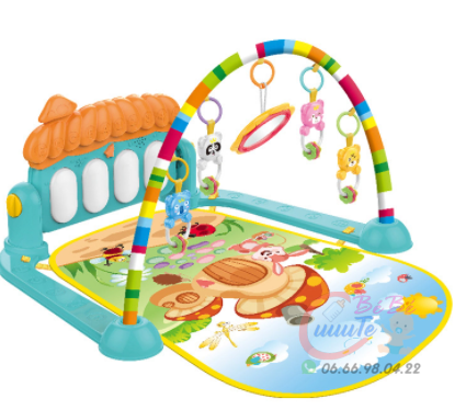 Tapis d'Eveil Jeux Bébé Piano Pied Musique Jouet - Bébé CuuuTe