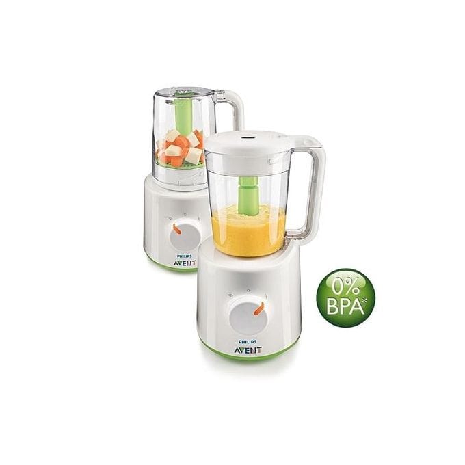 Avent Cuiseur Vapeur et Mixeur (Robot) SCF870/2