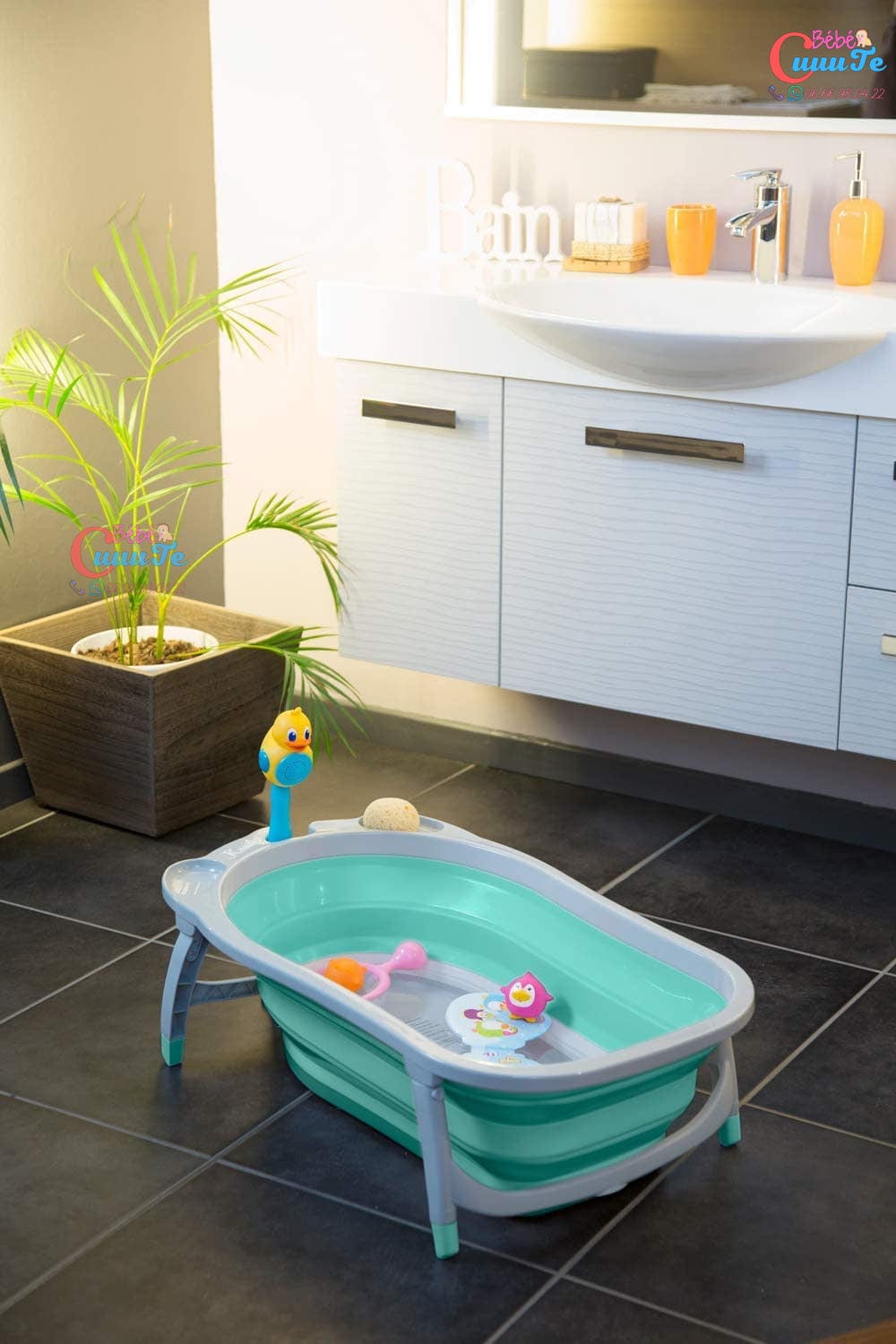 BAIGNOIRE BÉBÉ PLIABLE CONFORT