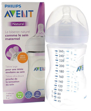 Biberon Natural 1m+ (260 ml) – Plastique – AVENT