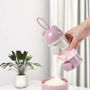 Boîte de rangement de nourriture pour bébé portable, 3 étages