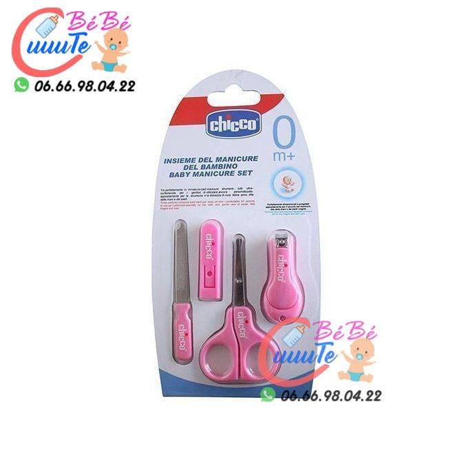 Chicco Kit Soin de santé pour Bébé Manucure Bébé Chicco