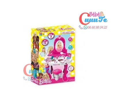 COIFFEUSE AVEC TABOURET +10 ACCESSOIRES