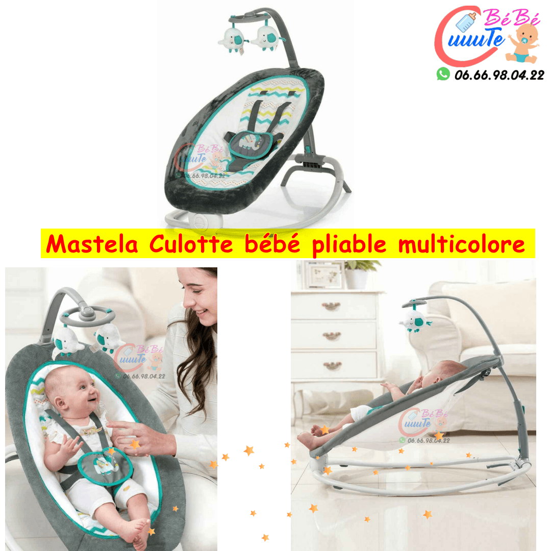 Culotte bébé pliable multicolore Mastela Relax