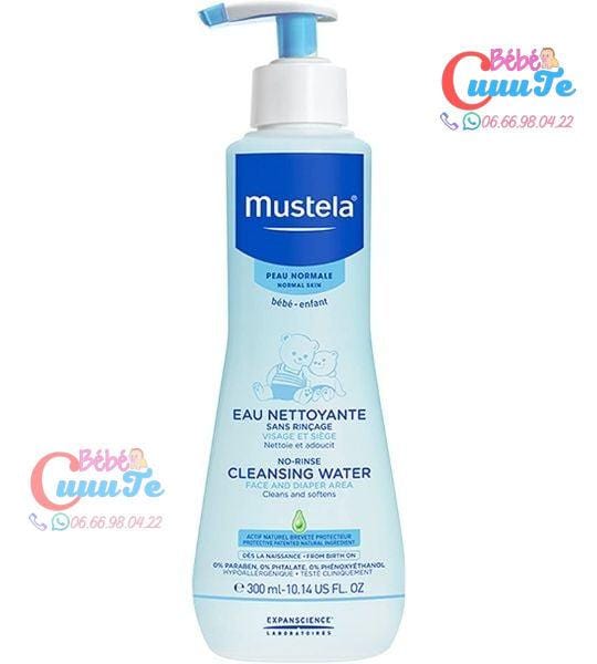 EAU NETTOYANTE SANS RINÇAGE 300ML-MUSTELA
