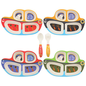 Ensemble d'assiettes pour enfants 3 pièces