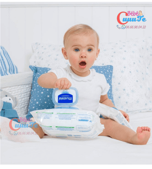 Lingettes Nettoyantes Peau Normale 70 Unités-Mustela