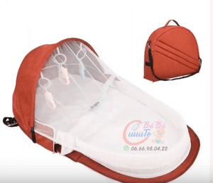 Lit de voyage avec moustiquaire