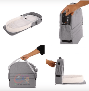 Lit de voyage avec moustiquaire