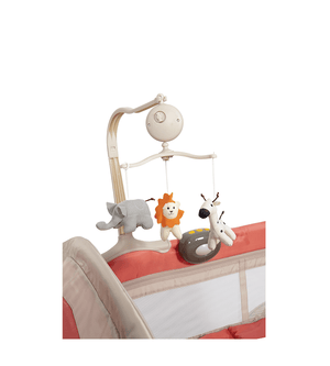 Lit Parc + plan a langer + Mobil musical + voile Moustquaire