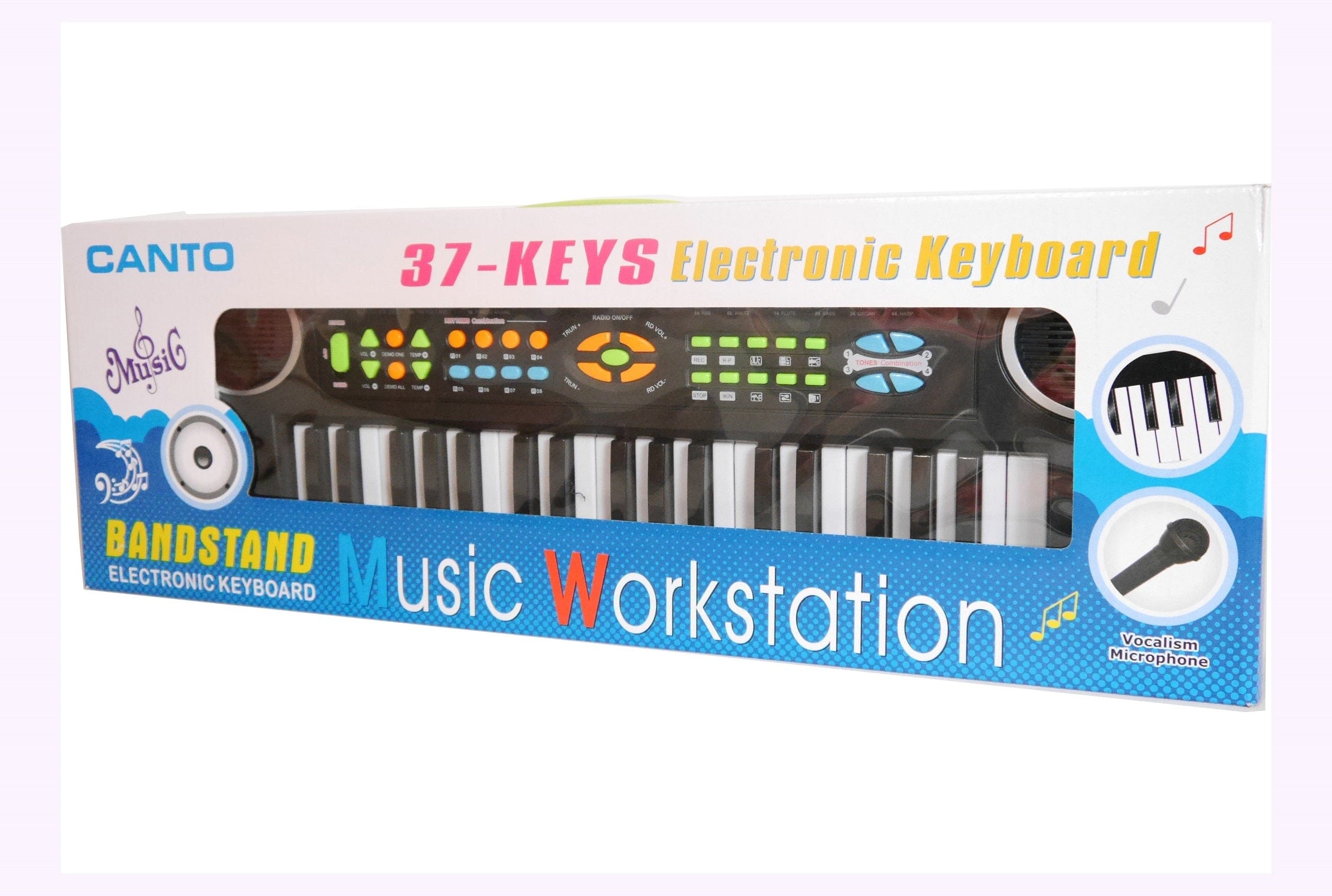 Piano électronique 37 touches avec micro et radio FM