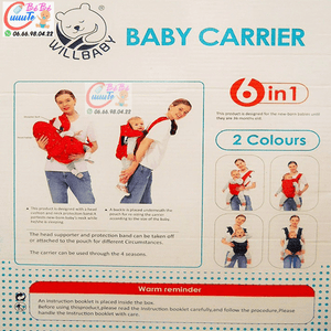 Porte Bébé 6 en 1 de la naissance jusqu'à 36 mois