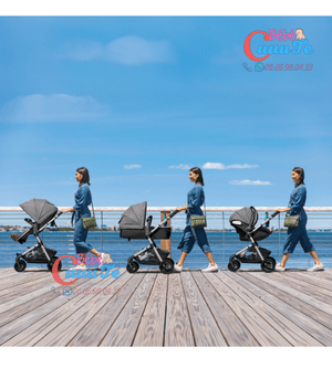 POUSSETTE PIVOT SAFEMAX +SIÈGE AUTO – EVENFLO