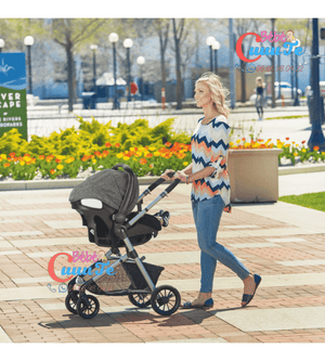 POUSSETTE PIVOT SAFEMAX +SIÈGE AUTO – EVENFLO