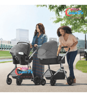 POUSSETTE PIVOT SAFEMAX +SIÈGE AUTO – EVENFLO