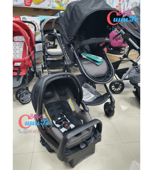 POUSSETTE PIVOT SAFEMAX +SIÈGE AUTO – EVENFLO