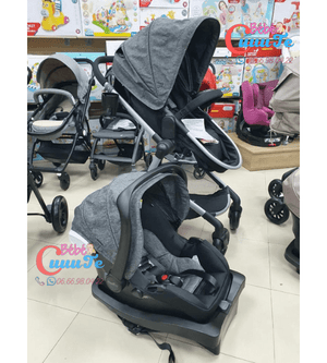 POUSSETTE PIVOT SAFEMAX +SIÈGE AUTO – EVENFLO