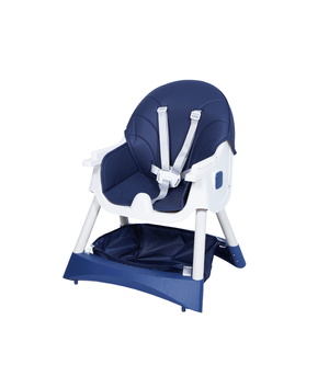 Chaises Hautes Chaise Haute Réglable Multifonctionnelle BLEU MARINE Produit_bebe_maroc